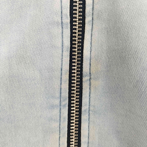 ディーゼル DIESEL D-GIR-NE トラックデニムフーディー ジップアップパーカー メンズ import:XS